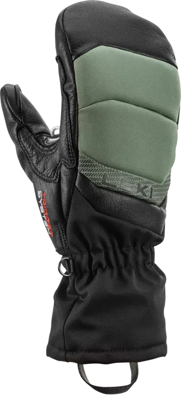 LEKI GRIFFIN BASE 3D Women Mitt black-dusty green dámské lyžařské rukavice