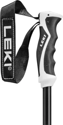 LEKI NEOLITE dark anthracite-black-brightblue sjezdové hole