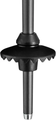 LEKI NEOLITE dark anthracite-black-white sjezdové hole