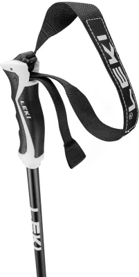 LEKI NEOLITE dark anthracite-black-white sjezdové hole