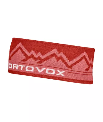 ORTOVOX PEAK HEADBAND sunset orange čelenka 