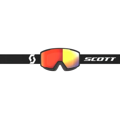 SCOTT FACTOR PRO LS sjezdové brýle mineral black/white AMP LS red chrome