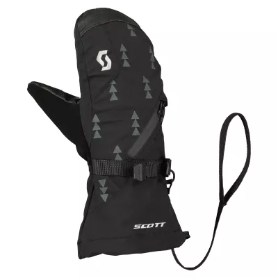 SCOTT ULTIMATE PREMIUM JR MITTEN black dětské rukavice  | S, M, L, XL