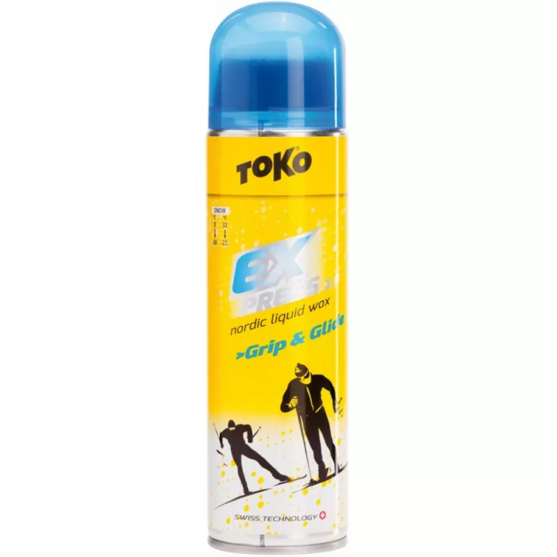 TOKO EXPRESS GRIP&GLIDE 200 ml tekutý vosk