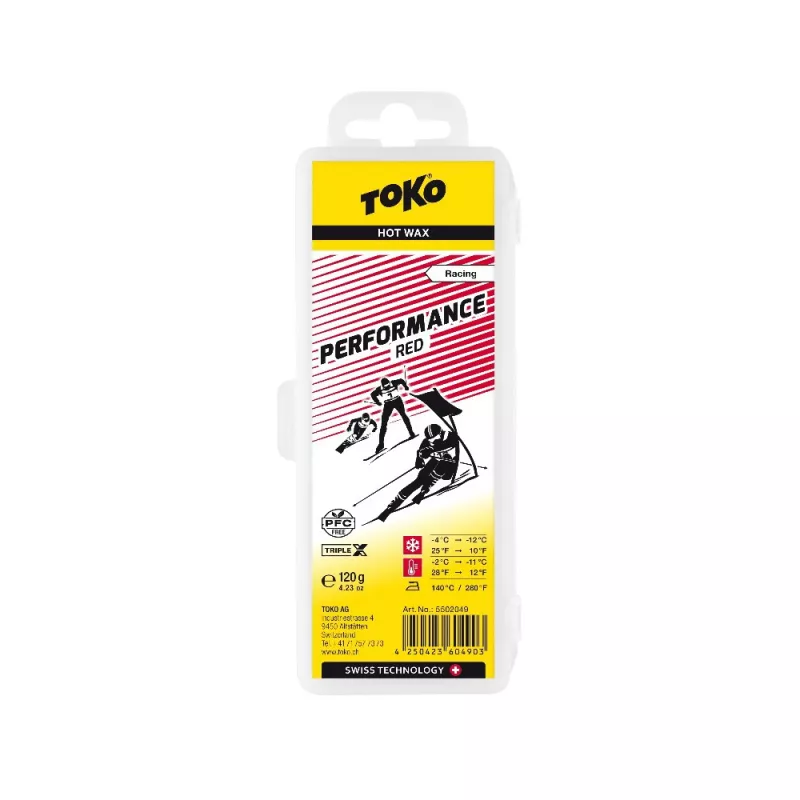 TOKO TRIPLEX PERFORMANCE vosk red 120 g