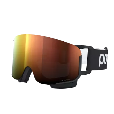 POC NEXAL MID sjezdové brýle uranium black/partly sunny orange
