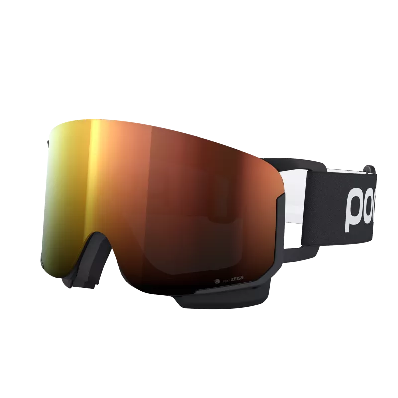 POC NEXAL MID sjezdové brýle uranium black/partly sunny orange