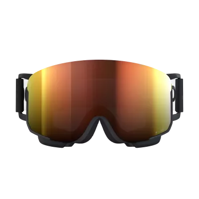 POC NEXAL MID sjezdové brýle uranium black/partly sunny orange