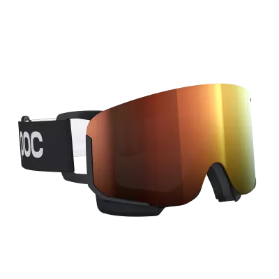 POC NEXAL MID sjezdové brýle uranium black/partly sunny orange