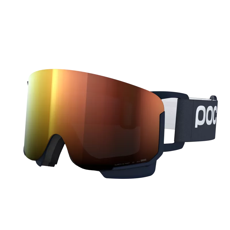POC NEXAL MID sjezdové brýle apatite navy/partly sunny orange