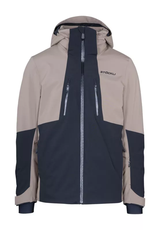 STÖCKLI RACE black-beige pánská lyžařská bunda Stöckli