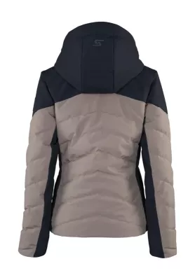 STÖCKLI STYLE beige-black dámská lyžařská bunda Stöckli