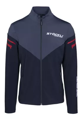 STÖCKLI TECHNOSTRETCH WRT black-antra pánská mikina  | S/48, M/50, L/52, XL/54
