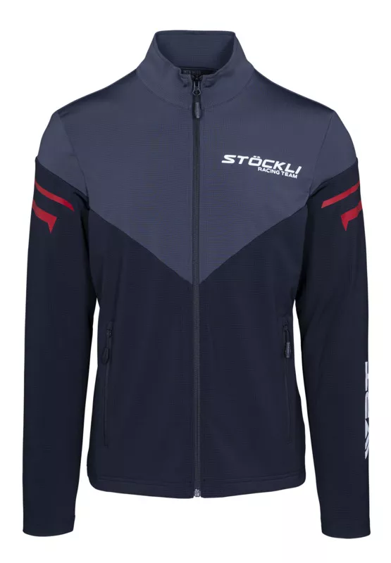 STÖCKLI TECHNOSTRETCH WRT black-antra pánská mikina Stöckli
