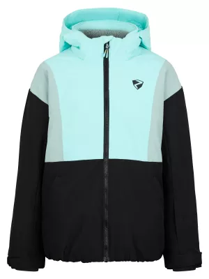 ZIENER ABBE radiant lagoon tex dětská lyžařská bunda  | 104, 116, 128, 140