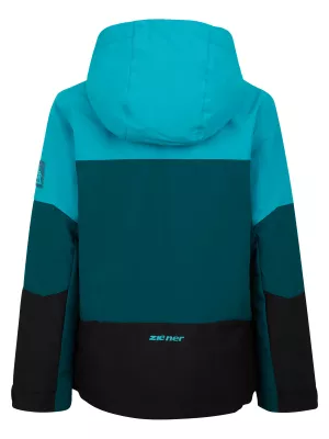 ZIENER AGIMO black dětská lyžařská bunda