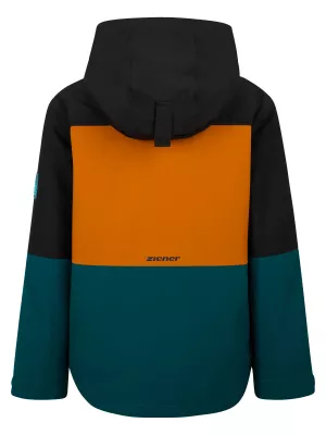 ZIENER ALIM black dětská lyžařská bunda ZIENER ALIM black dětská lyžařská bunda