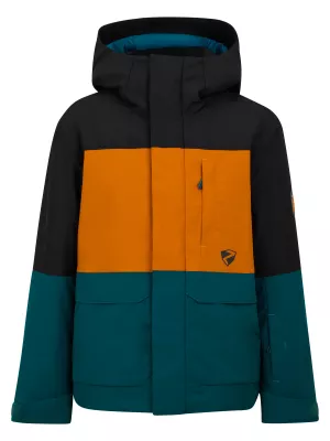 ZIENER ALIM black dětská lyžařská bunda  | 128, 140, 152, 164