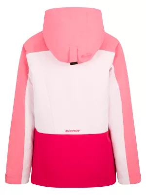 ZIENER ARNU pink dětská lyžařská bunda ZIENER ARNU pink dětská lyžařská bunda