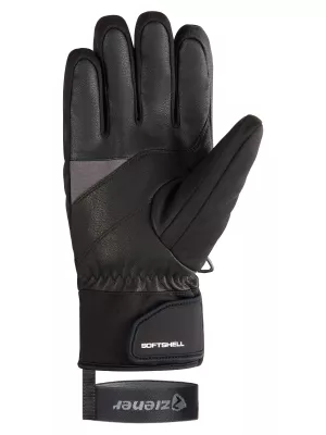 ZIENER GOKONI-Z GTX black lyžařské rukavice