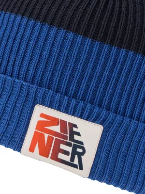 ZIENER IKADELLO-Z BOYS AHT cobalt blue dětská čepice
