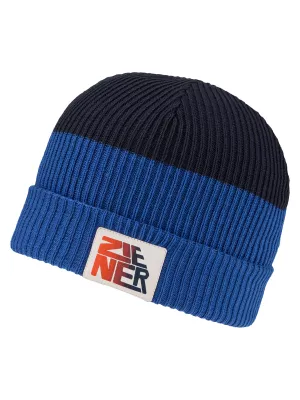 ZIENER IKADELLO-Z BOYS AHT cobalt blue dětská čepice