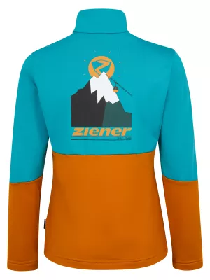 ZIENER JARPS caramel glow dětská mikina ZIENER JARPS caramel glow dětská mikina