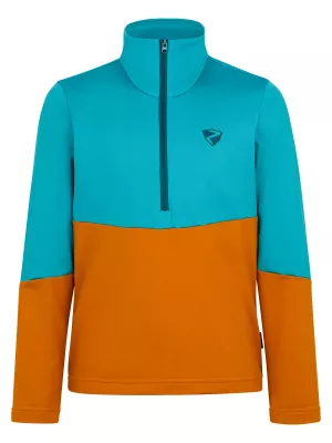 ZIENER JARPS caramel glow dětská mikina  | 116, 128, 140, 152