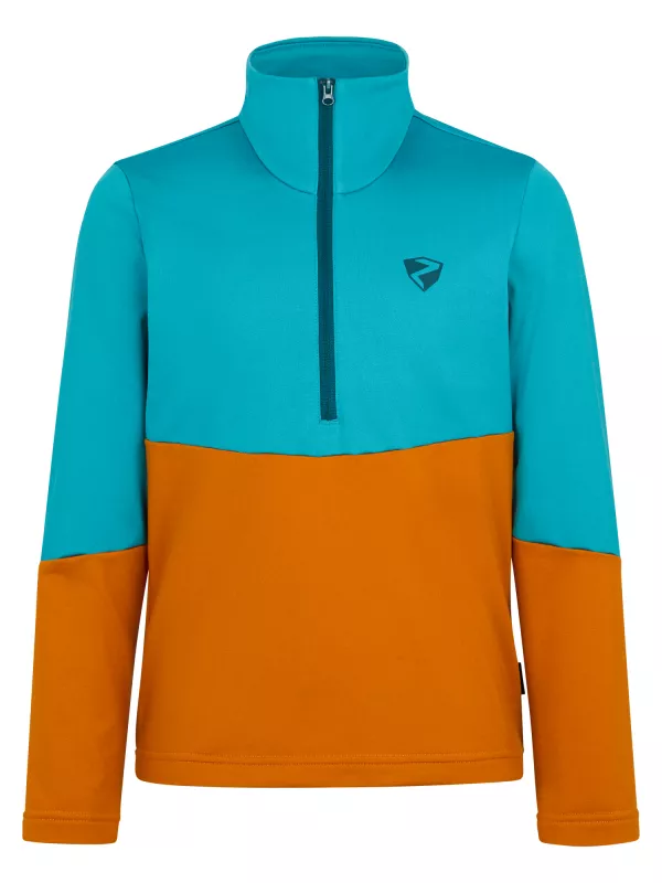 ZIENER JARPS caramel glow dětská mikina