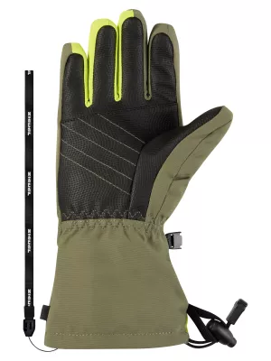 ZIENER LAVAL-Z AS® AW JUNIOR moss green dětské lyžařské rukavice