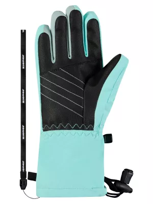ZIENER LAVAL-Z AS® AW JUNIOR radiant lagoon dětské lyžařské rukavice
