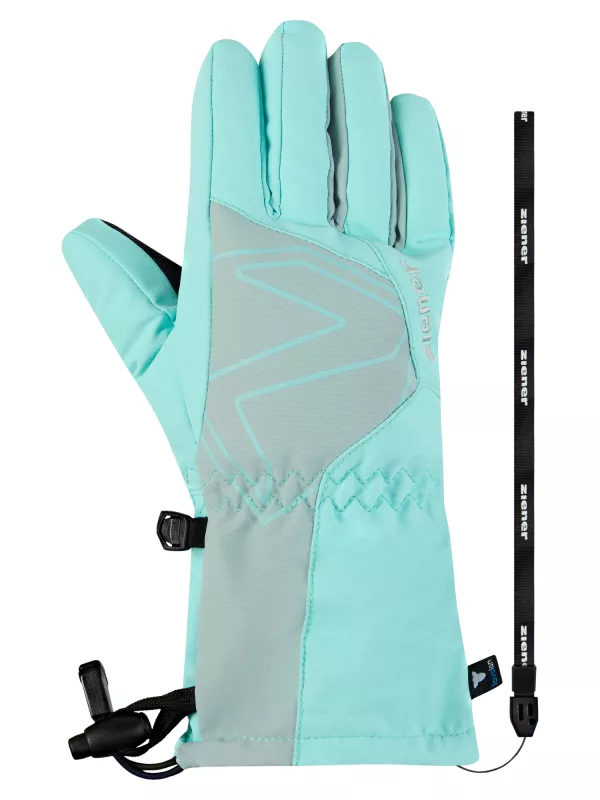 ZIENER LAVAL-Z AS® AW JUNIOR radiant lagoon dětské lyžařské rukavice