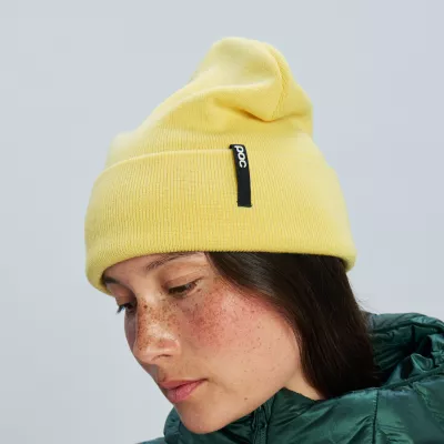 POC BEANIE FLAT sulphite yellow čepice