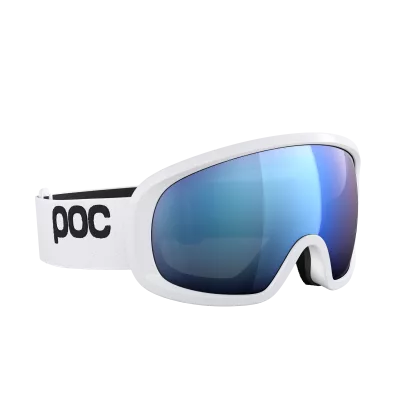 POC FOVEA blixten white/sartly sunny blue sjezdové brýle