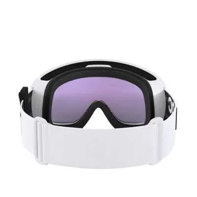 POC FOVEA blixten white/sartly sunny blue sjezdové brýle