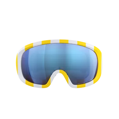 POC FOVEA jaune/blanc/partly sunny blue sjezdové brýle
