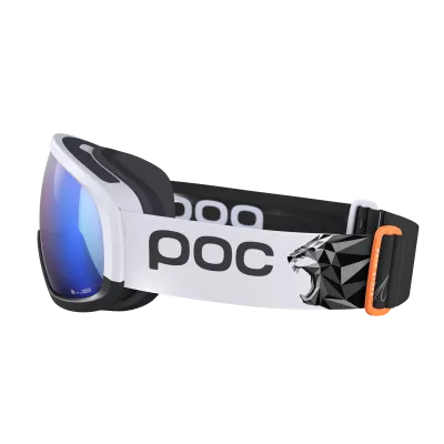 POC FOVEA MID RACE MARCO ODERMATT Ed. hydrogen white/uranium black/partly sunny blue sjezdové brýle