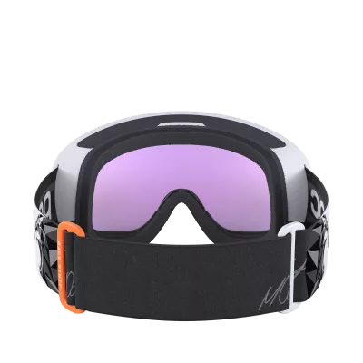 POC FOVEA MID RACE MARCO ODERMATT Ed. hydrogen white/uranium black/partly sunny blue sjezdové brýle
