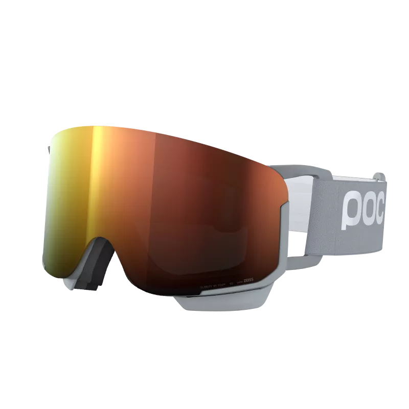 POC NEXAL sjezdové brýle granite grey/partly sunny orange
