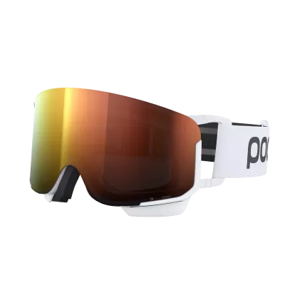 POC NEXAL sjezdové brýle hydrogen white/partly sunny orange