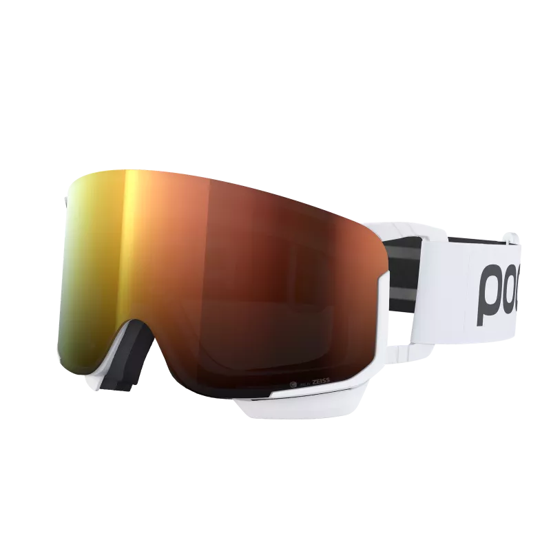 POC NEXAL sjezdové brýle hydrogen white/partly sunny orange