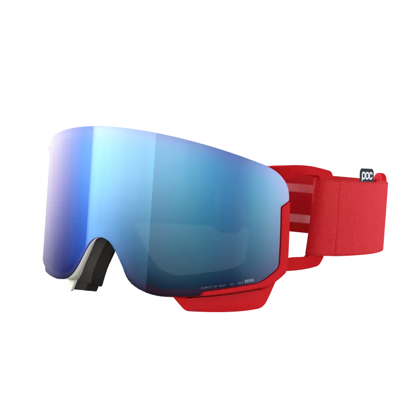 POC NEXAL sjezdové brýle rouge/blanc/partly sunny blue
