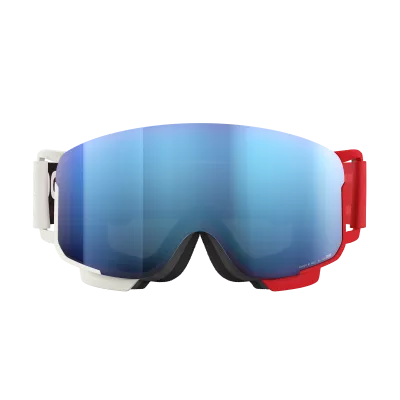 POC NEXAL sjezdové brýle rouge/blanc/partly sunny blue