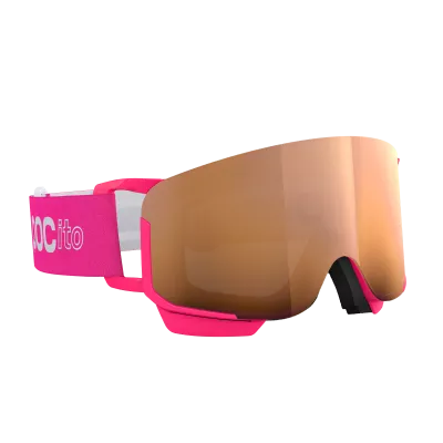 POC POCito NEXAL fluorescent orange/partly sunny light orange dětské lyžařské brýle POC POCito NEXAL fluorescent orange/partly sunny light orange dětské lyžařské brýle