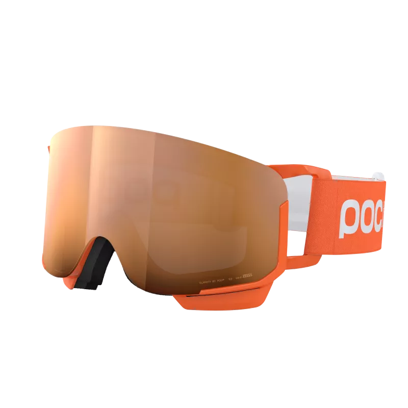 POC POCito NEXAL fluorescent pink/partly sunny light orange dětské lyžařské brýle