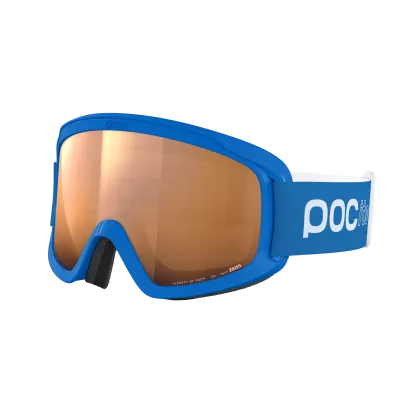 POC POCito OPSIN fluorescent blue/partly sunny light orange dětské lyžařské brýle 