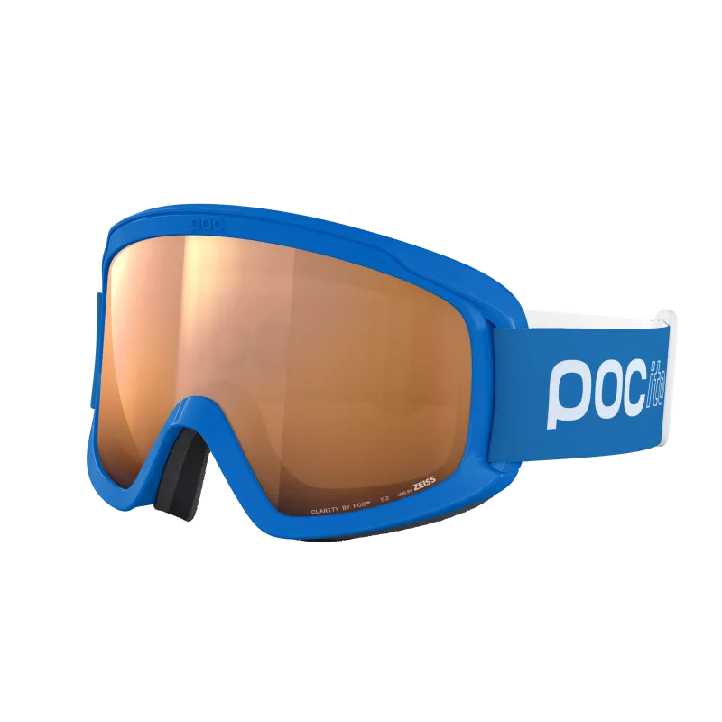 POC POCito OPSIN fluorescent blue/partly sunny light orange dětské lyžařské brýle