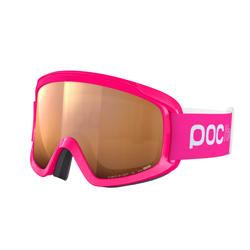 POC POCito OPSIN fluorescent pink/partly sunny orange dětské lyžařské brýle