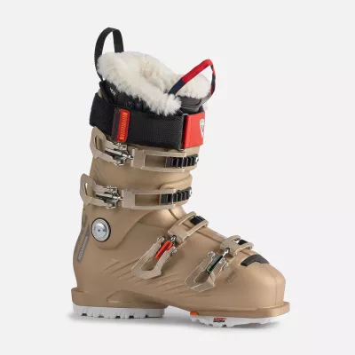 ROSSIGNOL PURE PRO HEAT GW metal gold dámské sjezdové boty  | 23,5, 24,5, 25,5