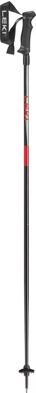 LEKI HOT SHOT anodized black-eloxal grau-eloxal rot sjezdové hole